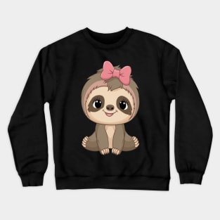 Funny Baby Sloth shirt cute sloth tee Crewneck Sweatshirt